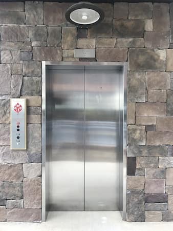 Elevator At Office Building